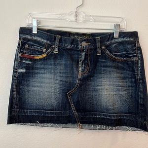 Lucky brand denim mini